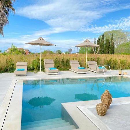 My Corfu Luxury Villa With Private Pool Сидарион Экстерьер фото