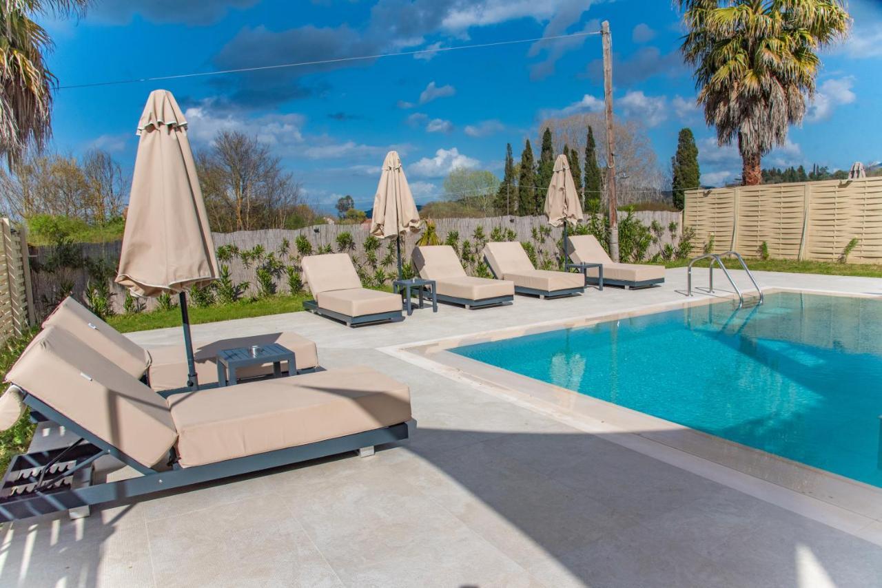 My Corfu Luxury Villa With Private Pool Сидарион Экстерьер фото