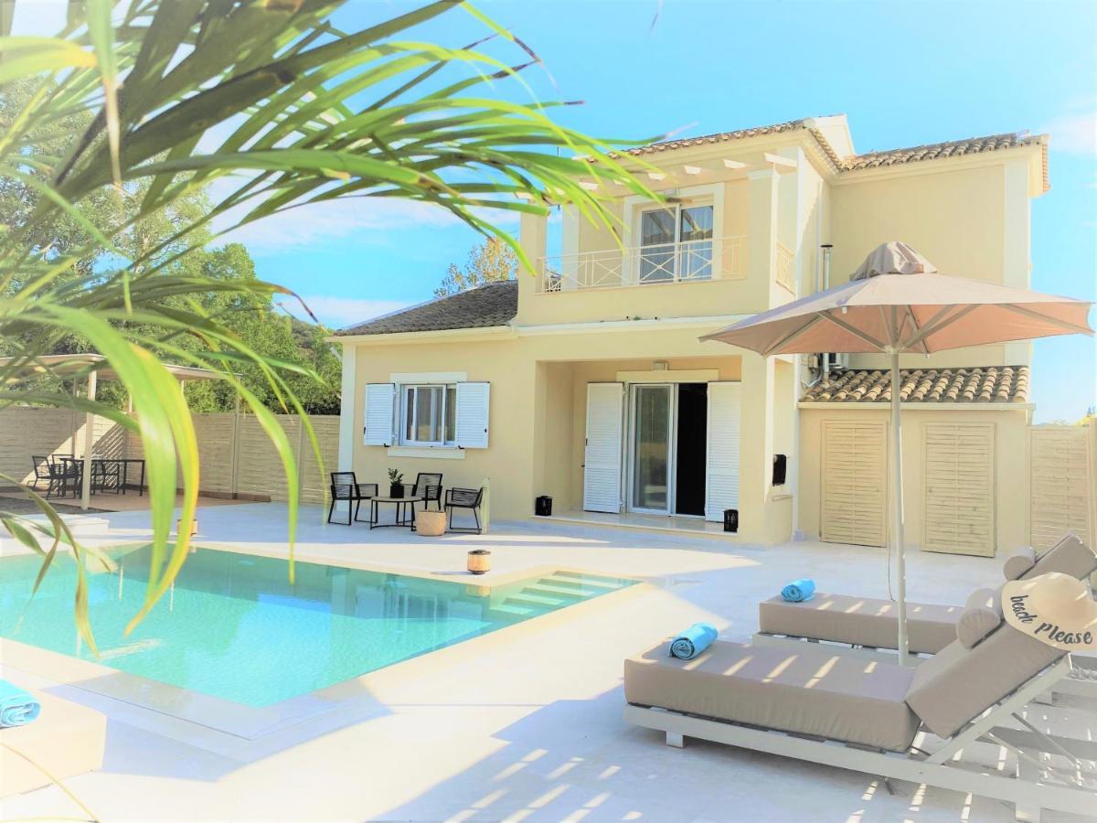 My Corfu Luxury Villa With Private Pool Сидарион Экстерьер фото