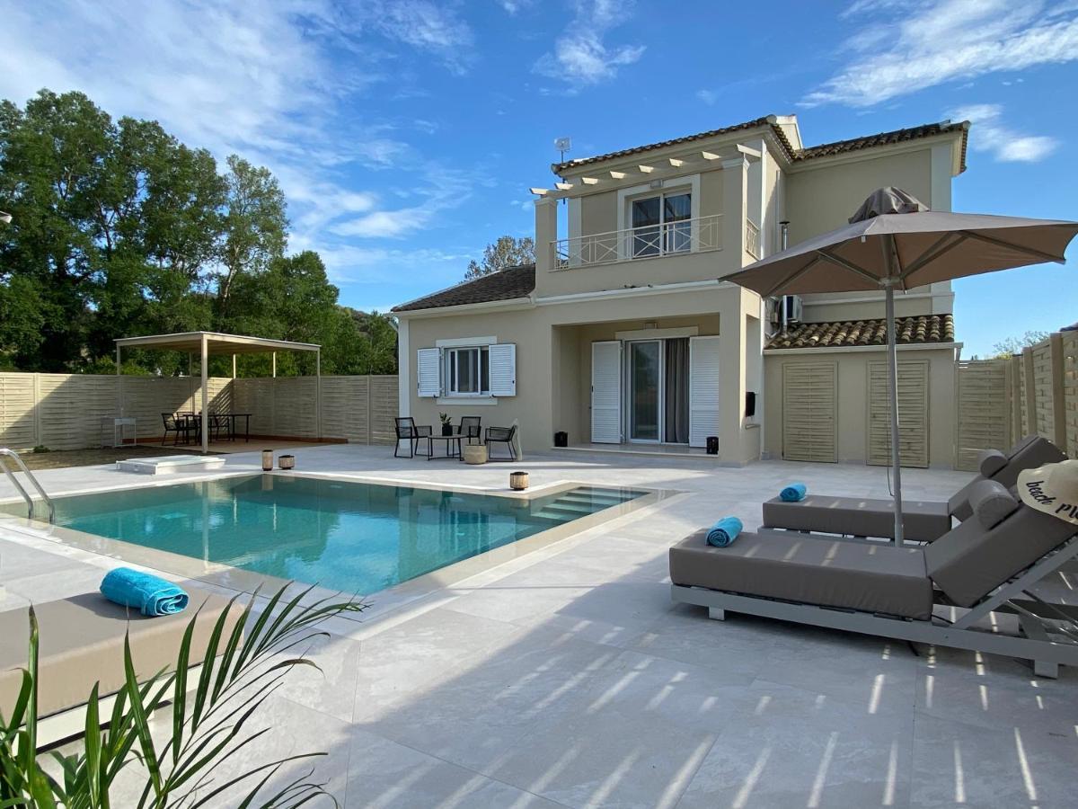 My Corfu Luxury Villa With Private Pool Сидарион Экстерьер фото