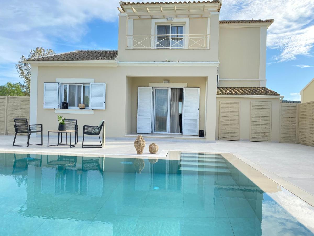 My Corfu Luxury Villa With Private Pool Сидарион Экстерьер фото