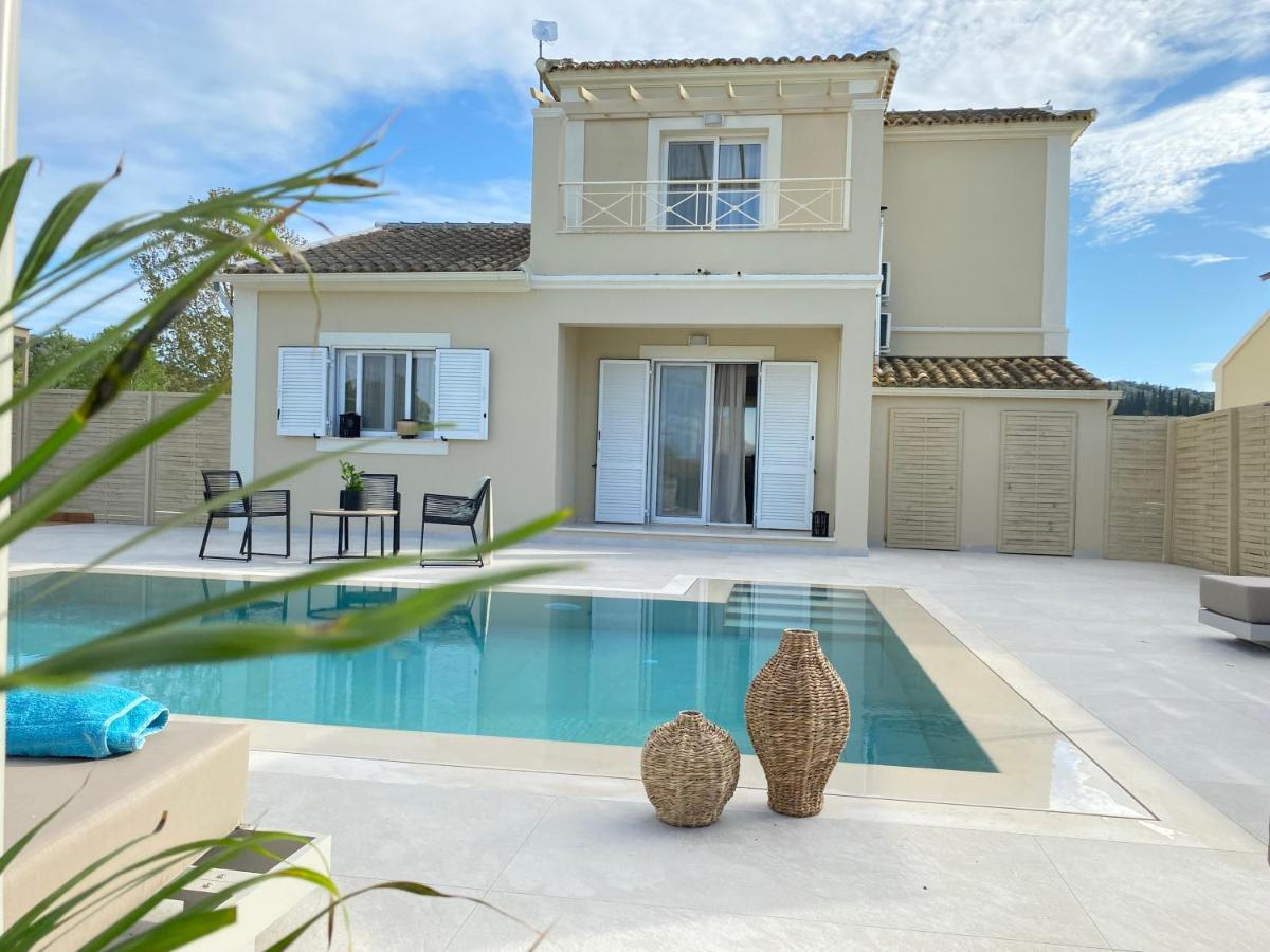 My Corfu Luxury Villa With Private Pool Сидарион Экстерьер фото