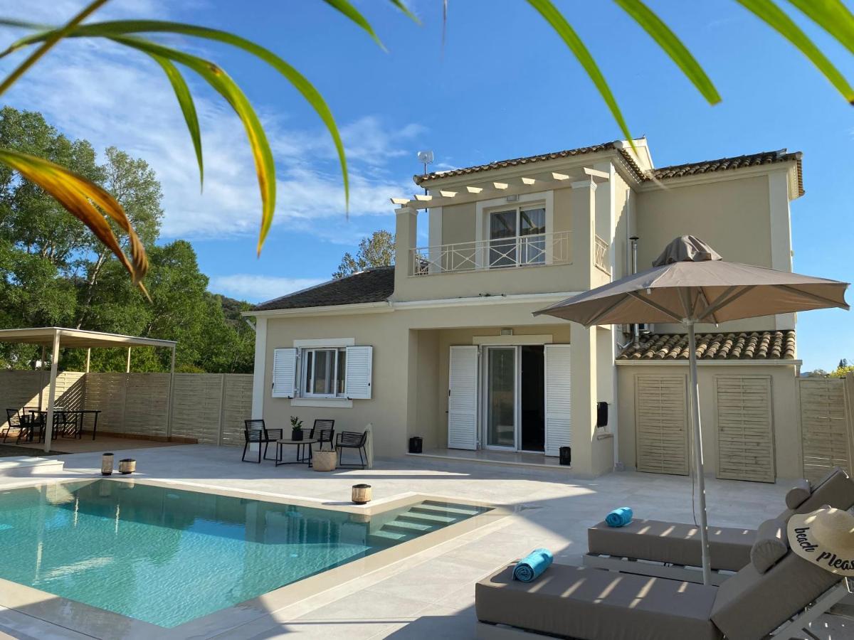 My Corfu Luxury Villa With Private Pool Сидарион Экстерьер фото