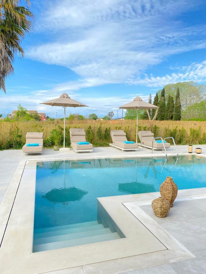 My Corfu Luxury Villa With Private Pool Сидарион Экстерьер фото