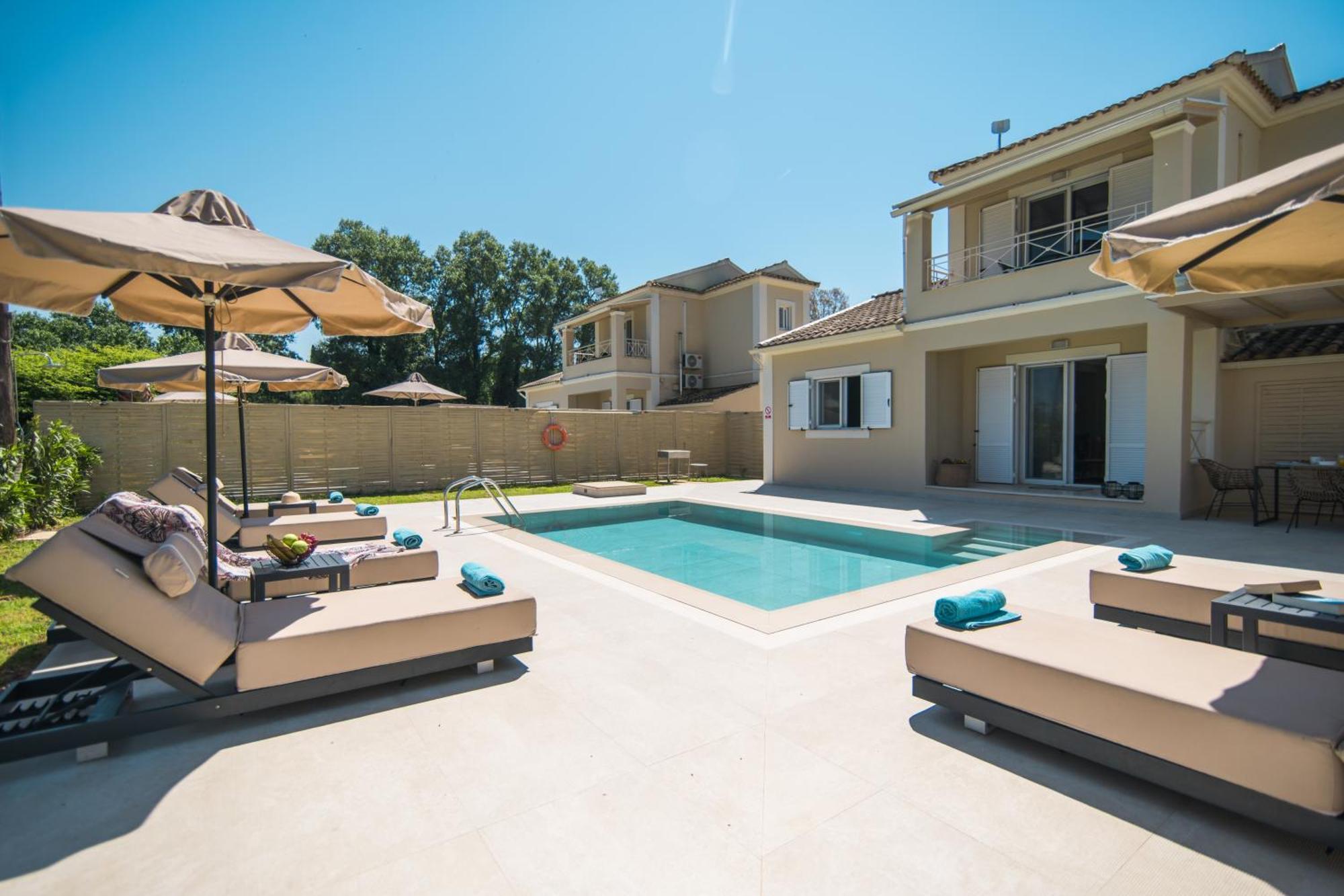 My Corfu Luxury Villa With Private Pool Сидарион Экстерьер фото