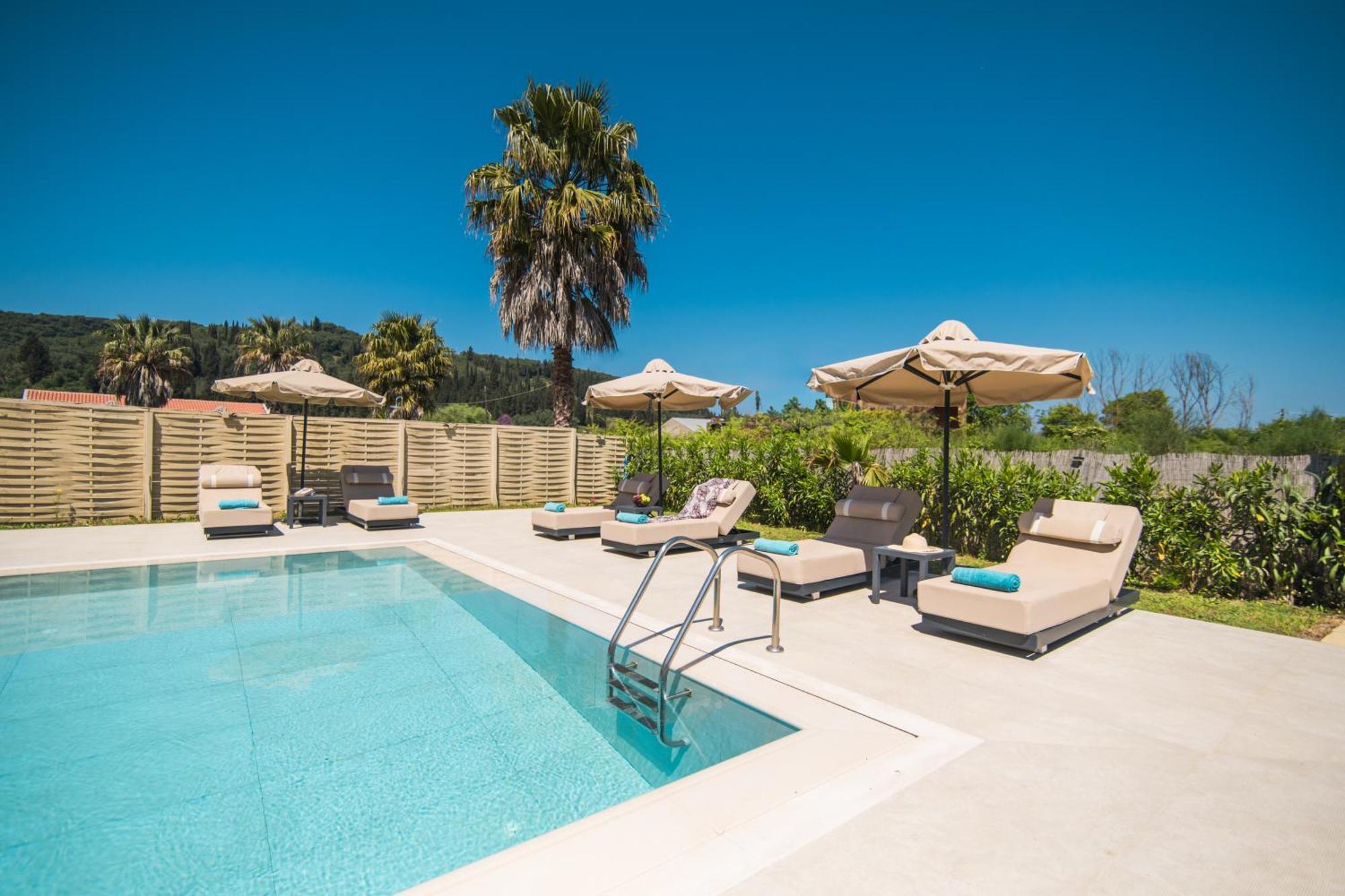 My Corfu Luxury Villa With Private Pool Сидарион Экстерьер фото