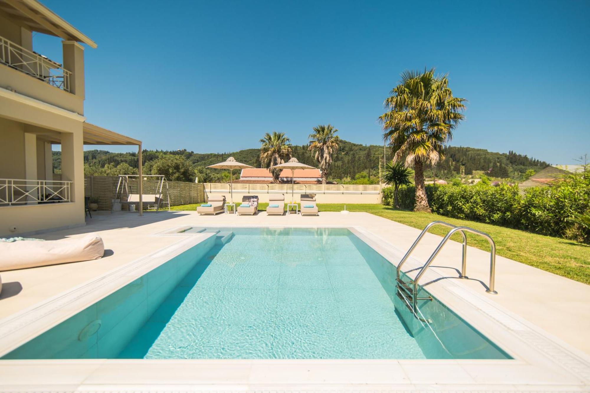 My Corfu Luxury Villa With Private Pool Сидарион Экстерьер фото
