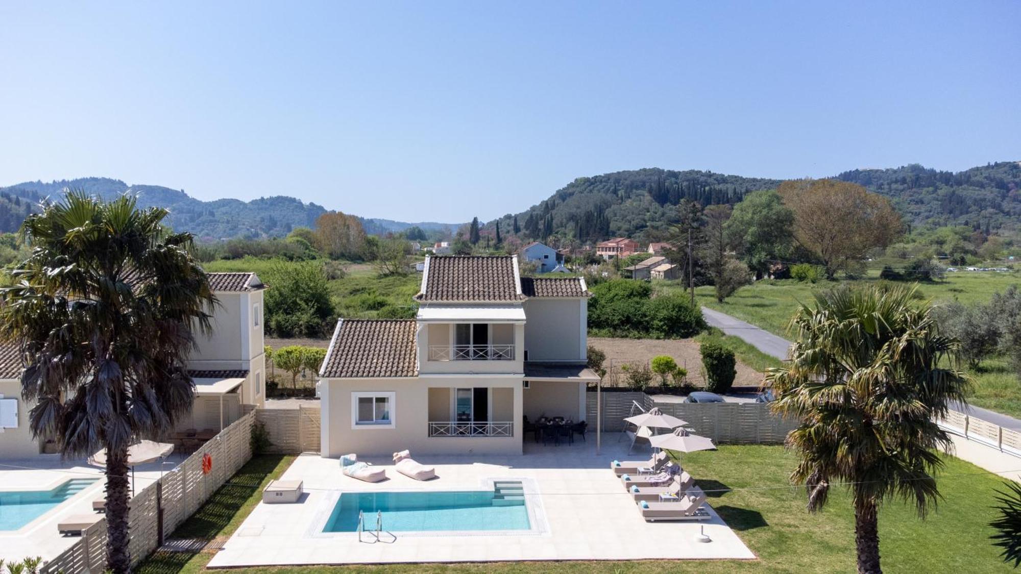 My Corfu Luxury Villa With Private Pool Сидарион Экстерьер фото